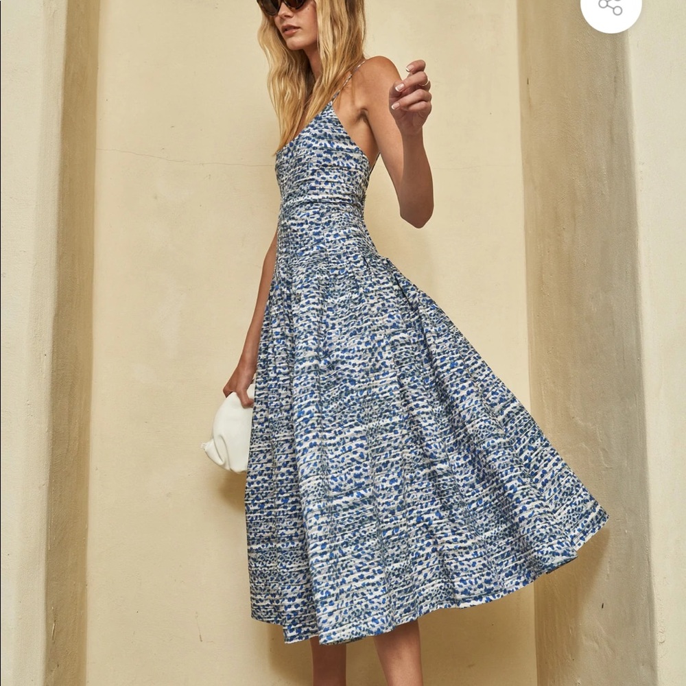Hunter bell Naomi dress leopard